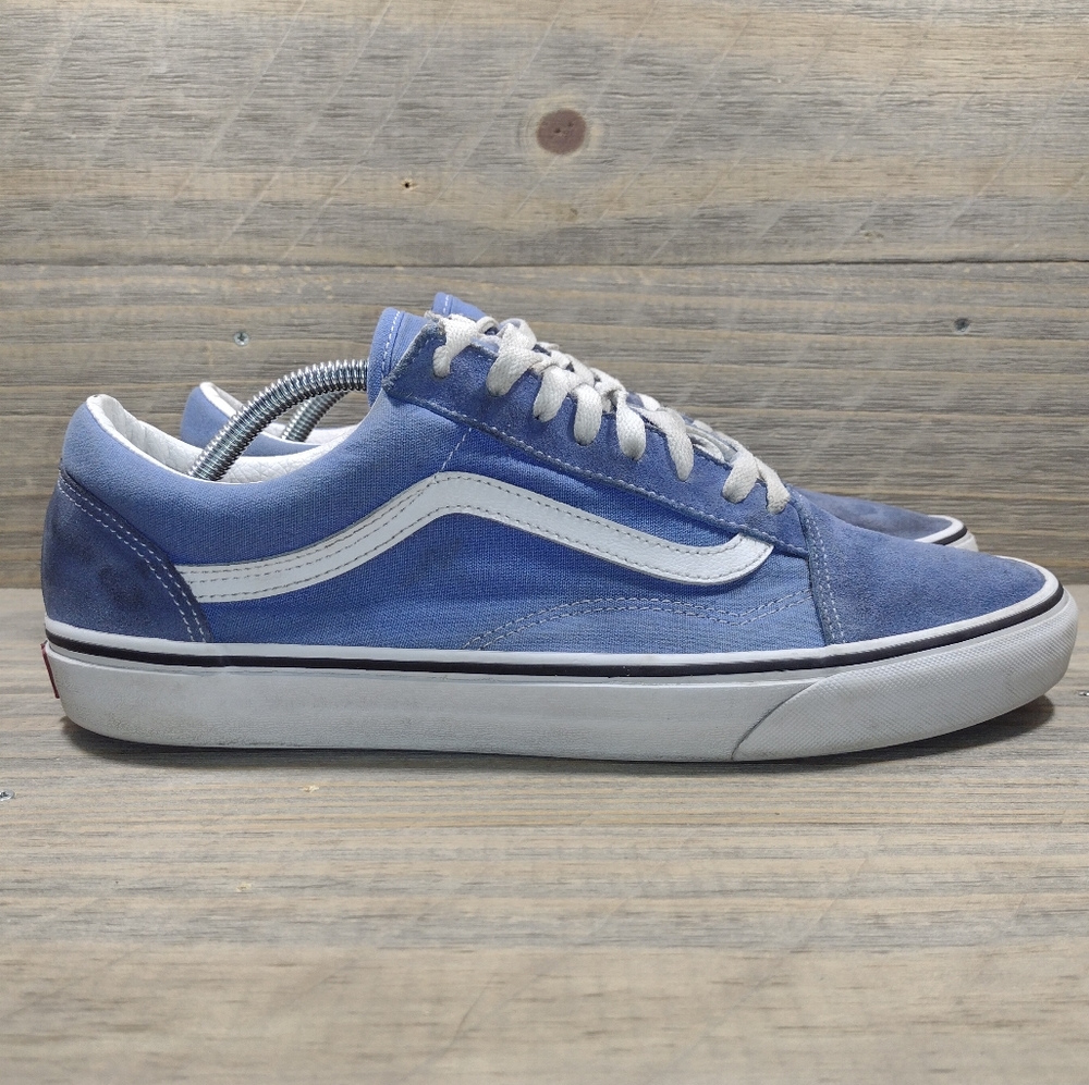Vans Old Skool Skateboard Shoes Sneakers Mens Size 12 Blue